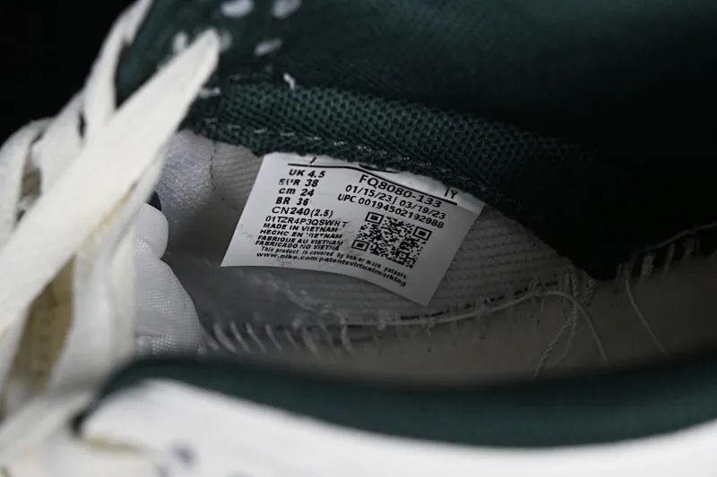All categories Nk SB Dunk series Nk SB Dunk Low low-top sneakers Nk Dunk Low "Athletic Department" off-white green SB low-top sports and leisure sneakers FQ8080-133